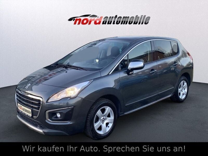 Gebraucht Peugeot 3008 Allure 120 PS (88 kW) 2016 Lack grau shark/metalliclacki SUV