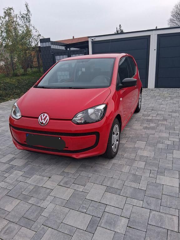 Rot Gebraucht 2012 VW up! move up! Kleinwagen | 3.500 € (Superpreis) - Bild 1/4