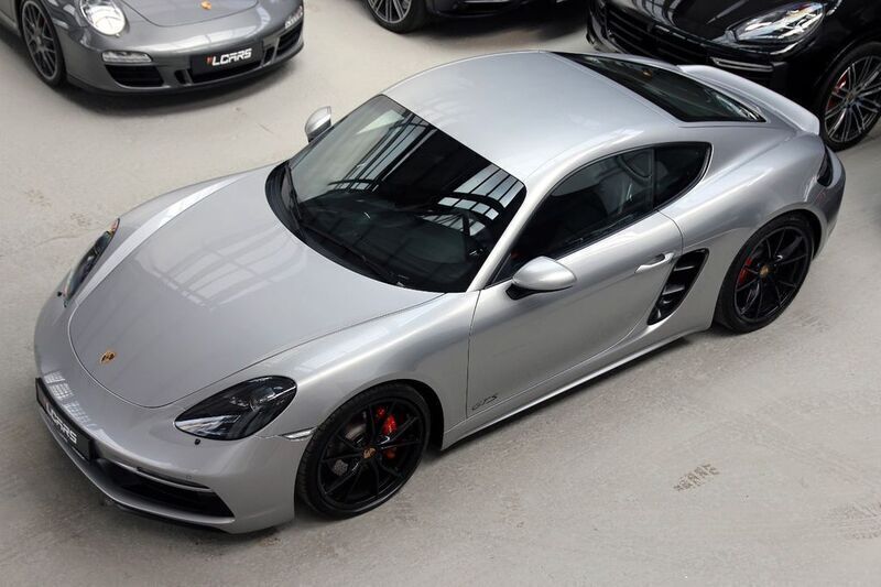 Gtsilber metallic Gebraucht 2019 Porsche Cayman GTS Coupé | 61.990 € (Superpreis) - Bild 1/4