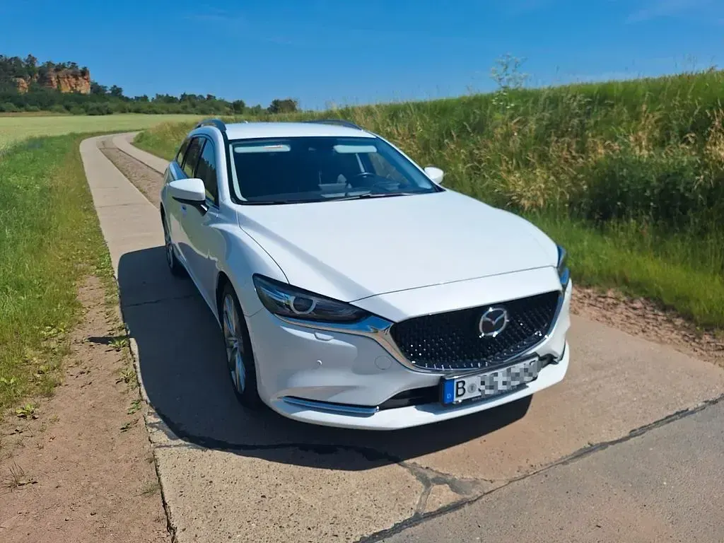 Gebraucht Mazda 6 Exclusive 165 PS (121 kW) 2023 Weiß Limousine