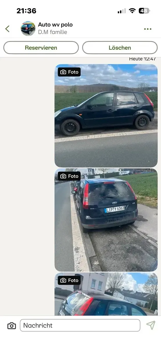 Gebraucht Ford Fiesta 60 PS (44 kW) 2005 Kleinwagen