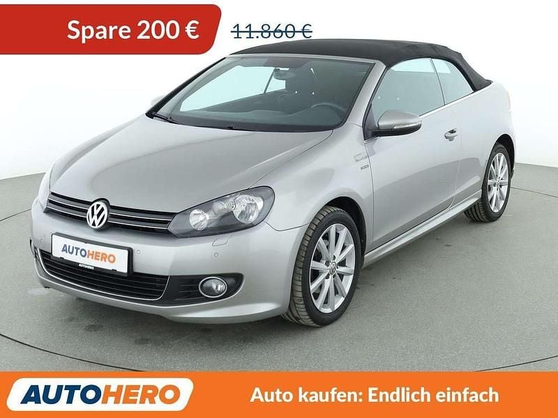 Gebraucht VW Golf Cabriolet LOUNGE 105 PS (77 kW) 2016 Silber Cabrio