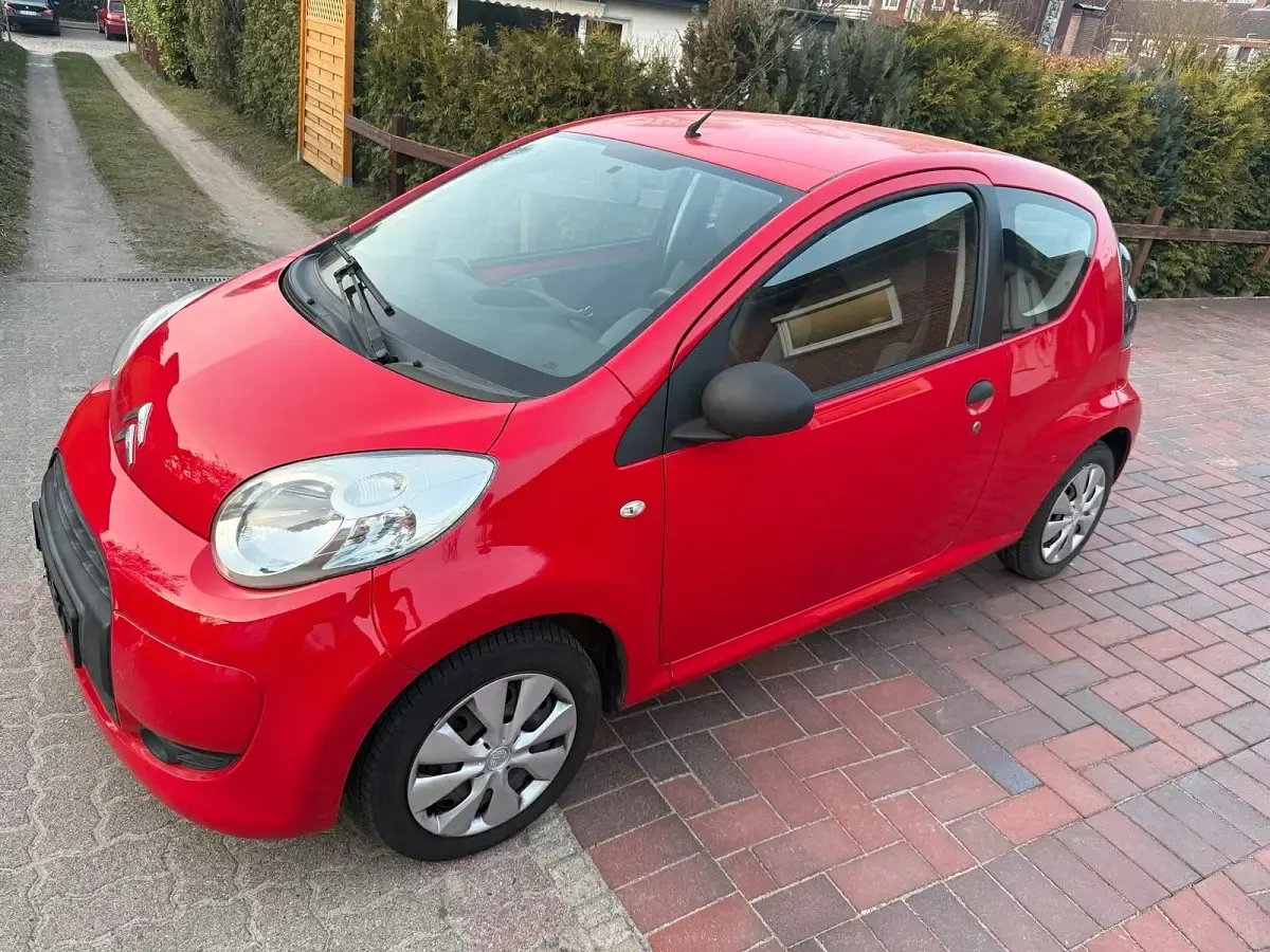 Brugt Citroën C1 68 HK (50 kW) 2009 Rød Hatchback