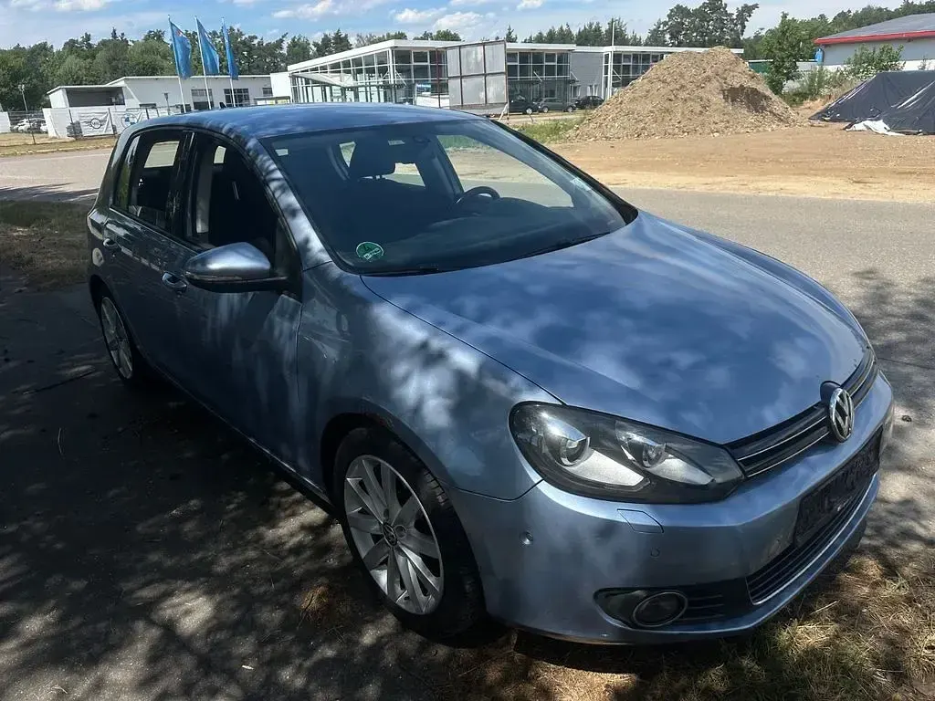 Gebraucht VW Golf VI Highline 160 PS (117 kW) 2010 Blau Kleinwagen