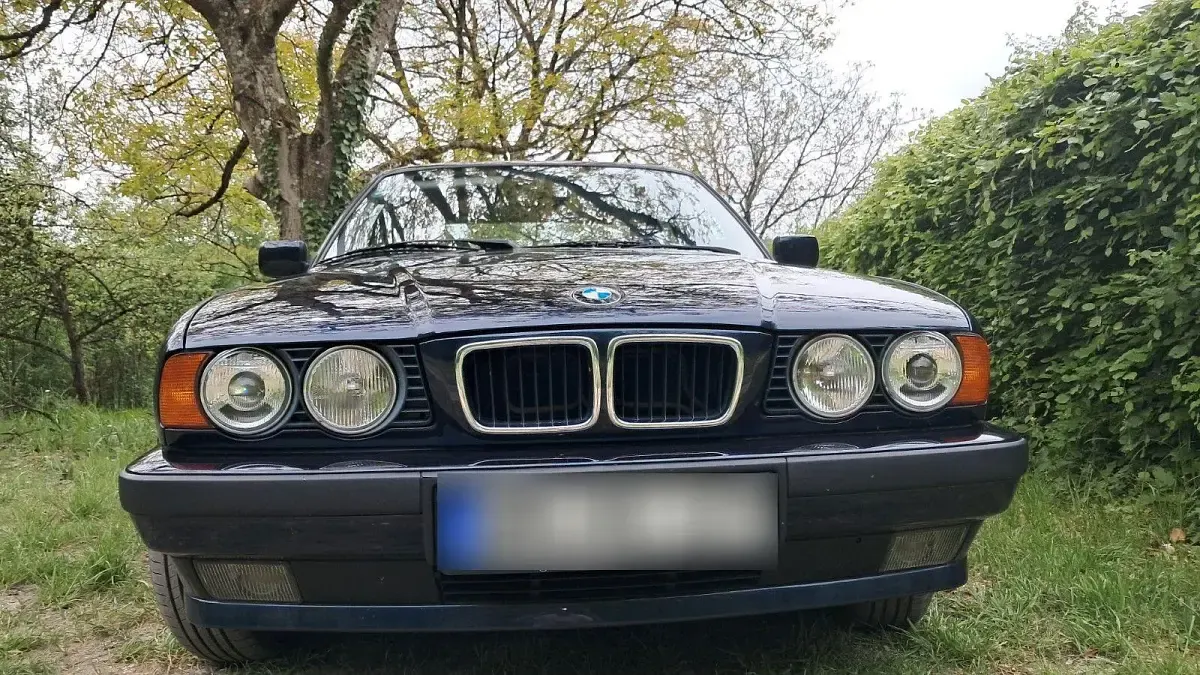 Gebraucht BMW 520 Executive 150 PS (110 kW) 1994 Blau Limousine