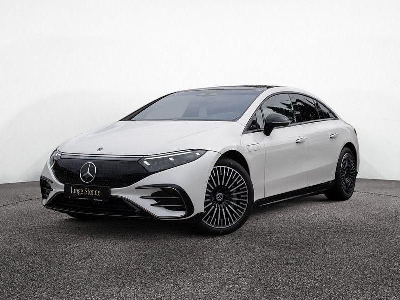 Gebraucht Mercedes EQS580 AMG 384 kW (523 PS) 2025 Weiss manufaktur diamantweiss bright Limousine