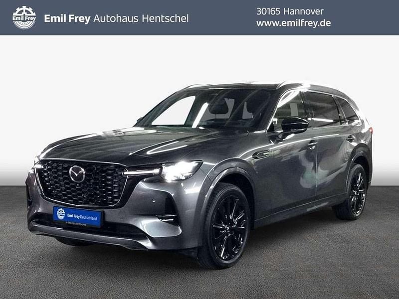 Machine grey metallic Neu 2025 Mazda CX-80 Homura-Line SUV | 66.500 € (Teuer) - Bild 1/4
