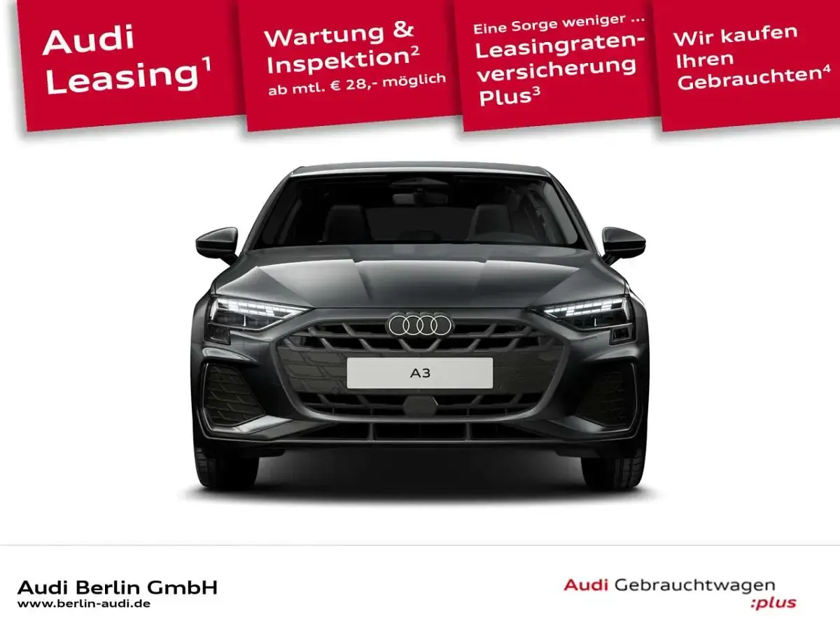Gebraucht Audi A3 Comfort 150 PS (110 kW) 2025 Daytonagrau perleffekt Limousine