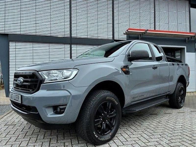 Grau Gebraucht 2022 Ford Ranger Wolftrak Abholung | 34.980 € (Fairer Preis) - Bild 1/4