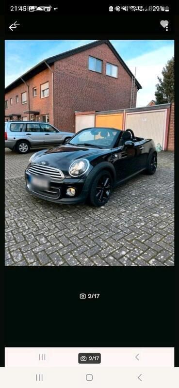 Schwarz Gebraucht 2011 Mini Cooper Cabriolet Cabrio | 5.850 € (Fairer Preis) - Bild 1/4