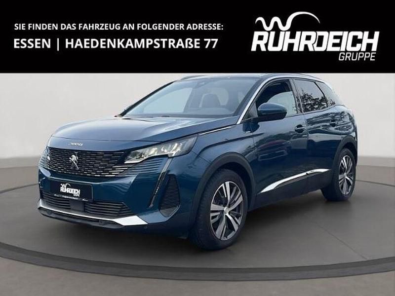 Blau Gebraucht 2021 Peugeot 3008 Allure SUV | 22.889 € (Guter Preis) - Bild 1/4