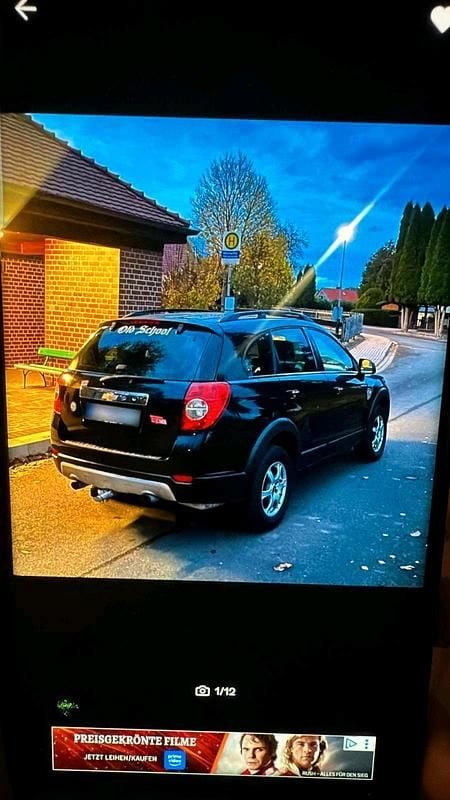 Schwarz Gebraucht 2006 Chevrolet Captiva SUV | 1.450 € (Fairer Preis) - Bild 1/4