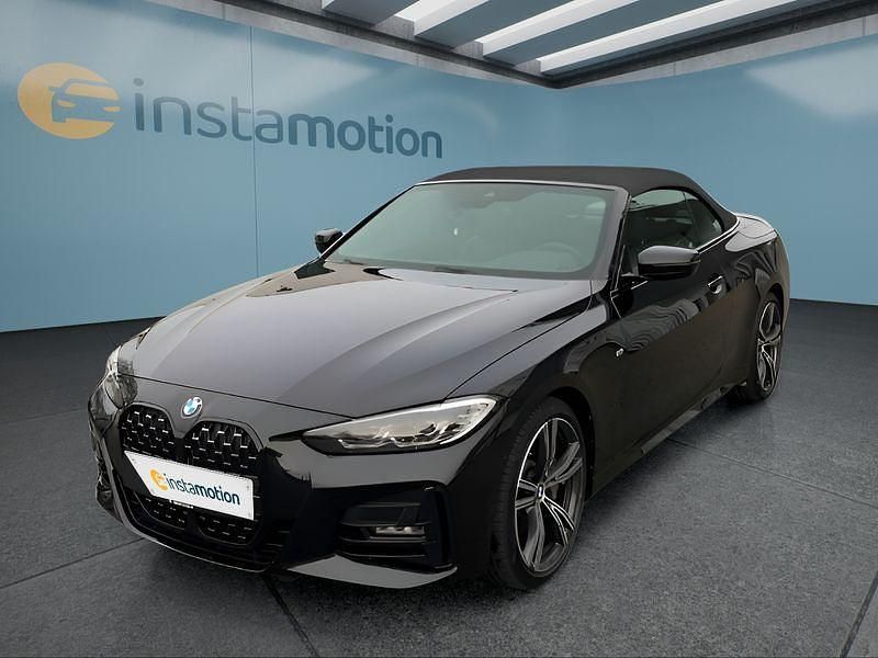 Schwarz Gebraucht 2022 BMW 430 Cabriolet Cabrio | 46.949 € (Teuer) - Bild 1/4