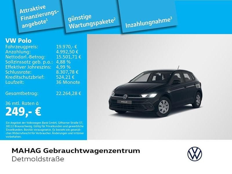 Neu VW Polo 95 PS (69 kW) 2026 Deep black perleffekt Kleinwagen
