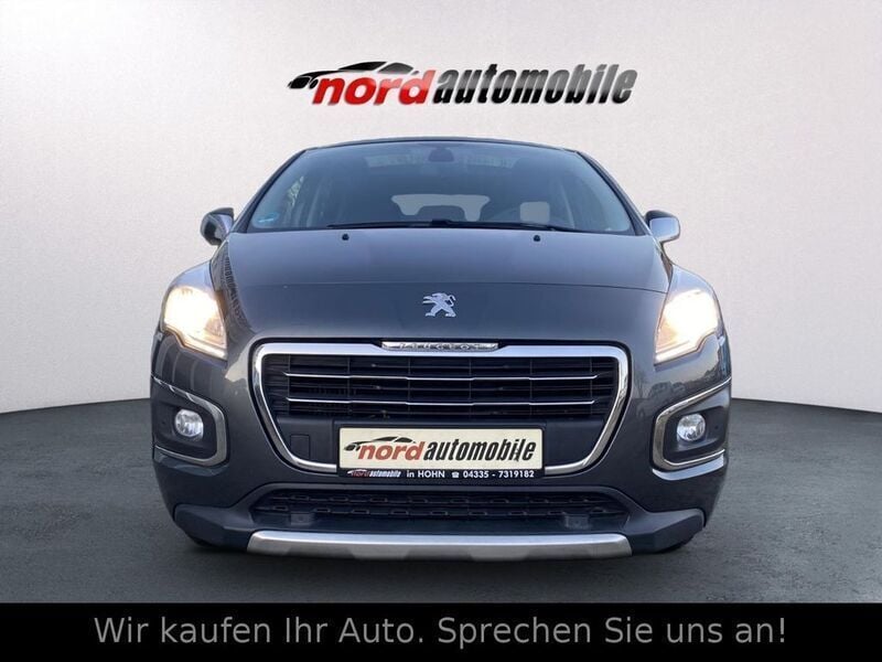 Gebraucht Peugeot 3008 Allure 120 PS (88 kW) 2016 Lack grau shark/metalliclacki SUV