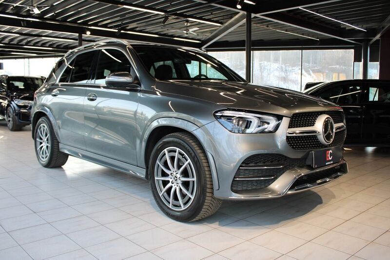 Grau Gebraucht 2021 Mercedes GLE450 AMG AMG SUV | 58.500 € (Guter Preis) - Bild 1/4