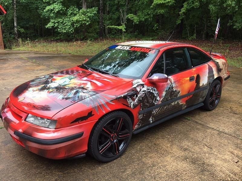 Rot Gebraucht 1991 Opel Calibra Coupé | 15.000 € - Bild 1/4