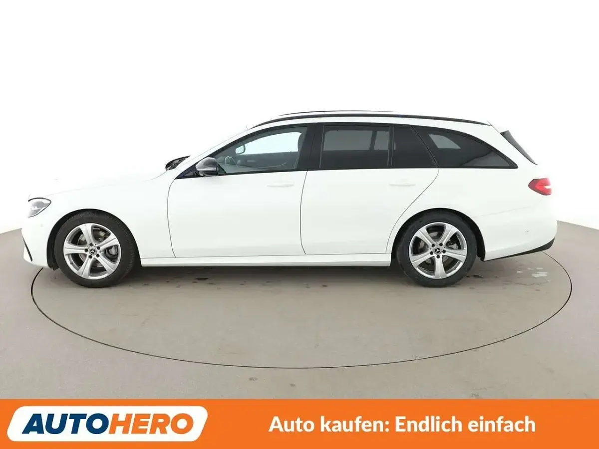 Gebraucht Mercedes E200 AMG line 211 PS (155 kW) 2021 Polarweiss Kombi