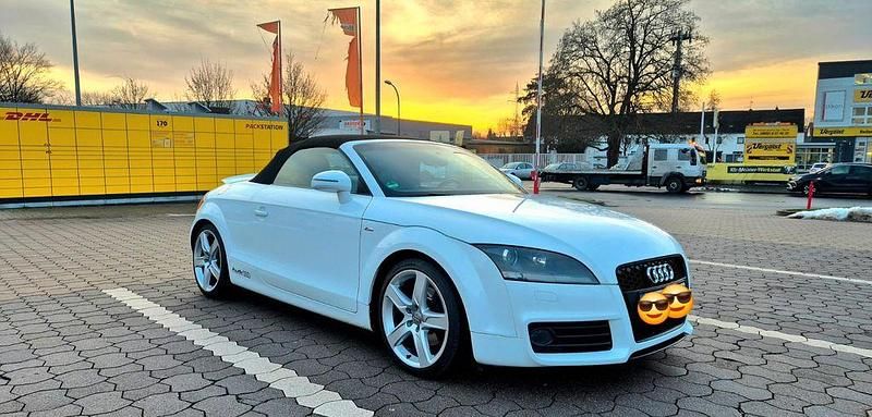 Weiß Gebraucht 2008 Audi TT Roadster Sport Cabrio | 8.888 € (Teuer) - Bild 1/4