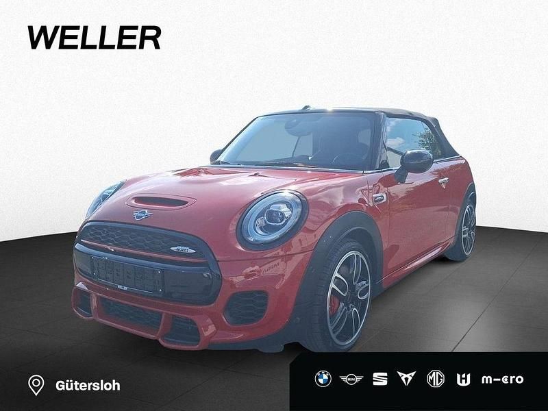 Rot Gebraucht 2019 Mini John Cooper Works Cabriolet Cabrio | 26.500 € (Fairer Preis) - Bild 1/4