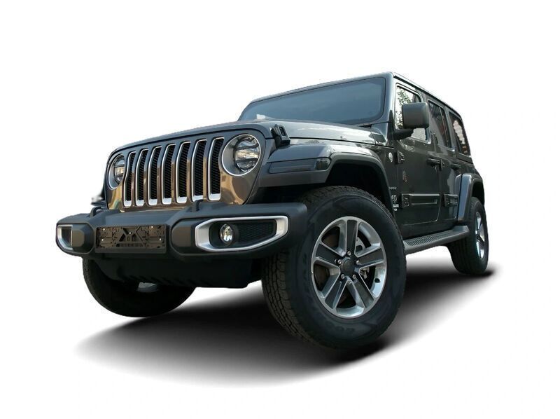 Grau Gebraucht 2018 Jeep Wrangler Sahara SUV | 37.649 € (Teuer) - Bild 1/4
