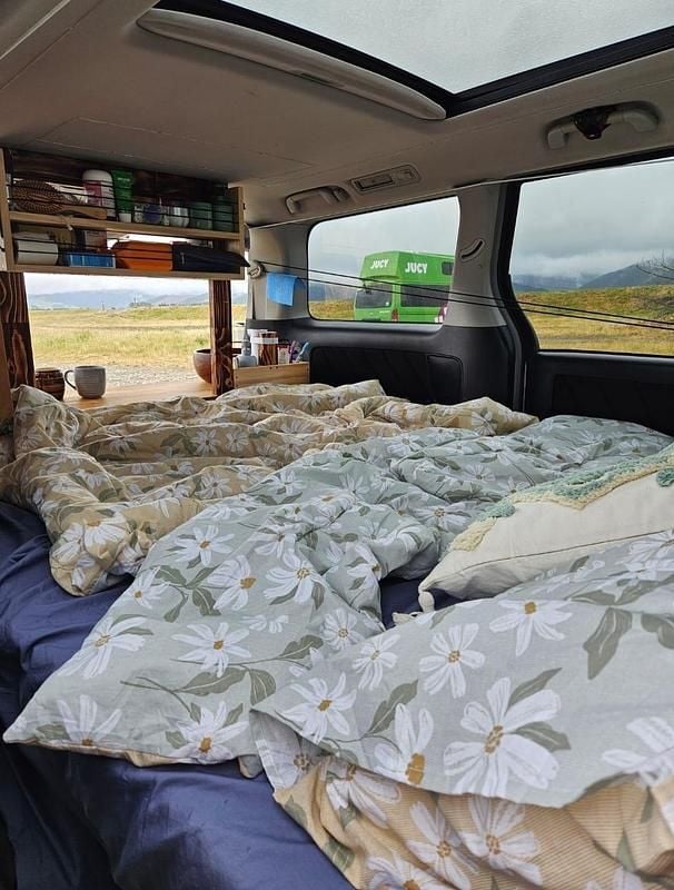 Gebraucht Toyota Alphard 131 PS (96 kW) 2004 Weiß Van / Kleinbus