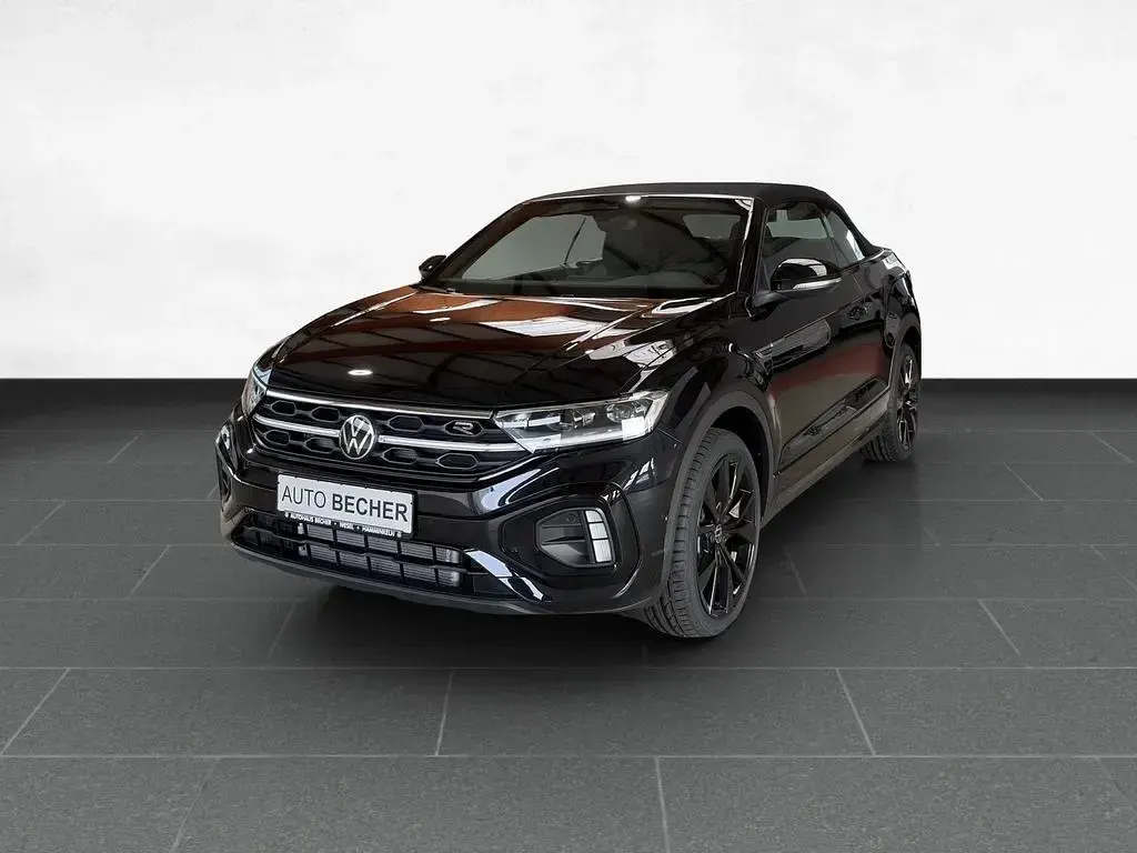 Neu VW T-Roc Cabriolet R-line 150 PS (110 kW) 2025 Schwarz Cabrio