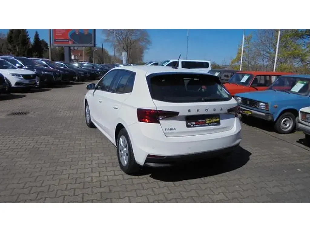 Usata Skoda Fabia Active 65 CV (47 kW) 2022 Bianco Utilitaria