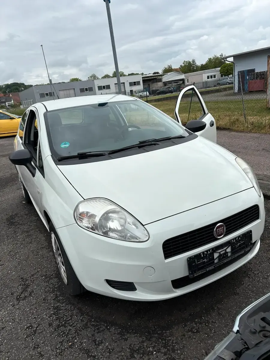Usata Fiat Punto 69 CV (50 kW) 2012 Bianco Utilitaria