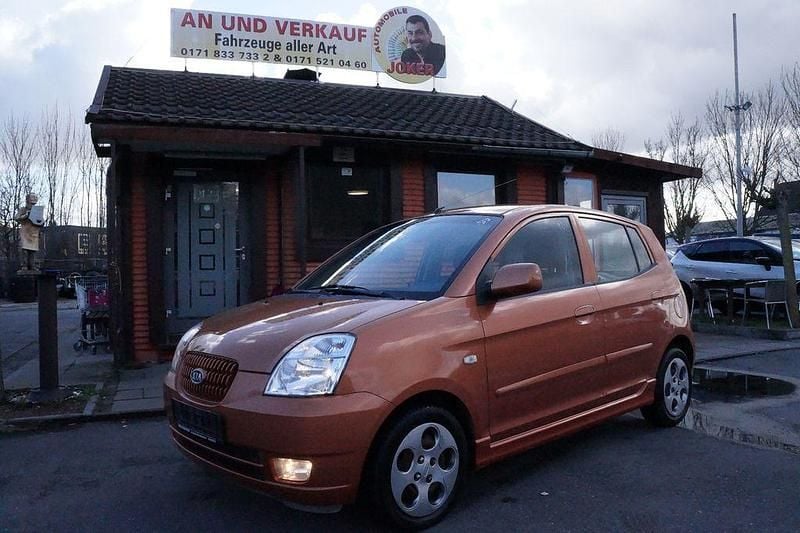 Gebraucht Kia Picanto EX 65 PS (47 kW) 2004 Orange Kleinwagen
