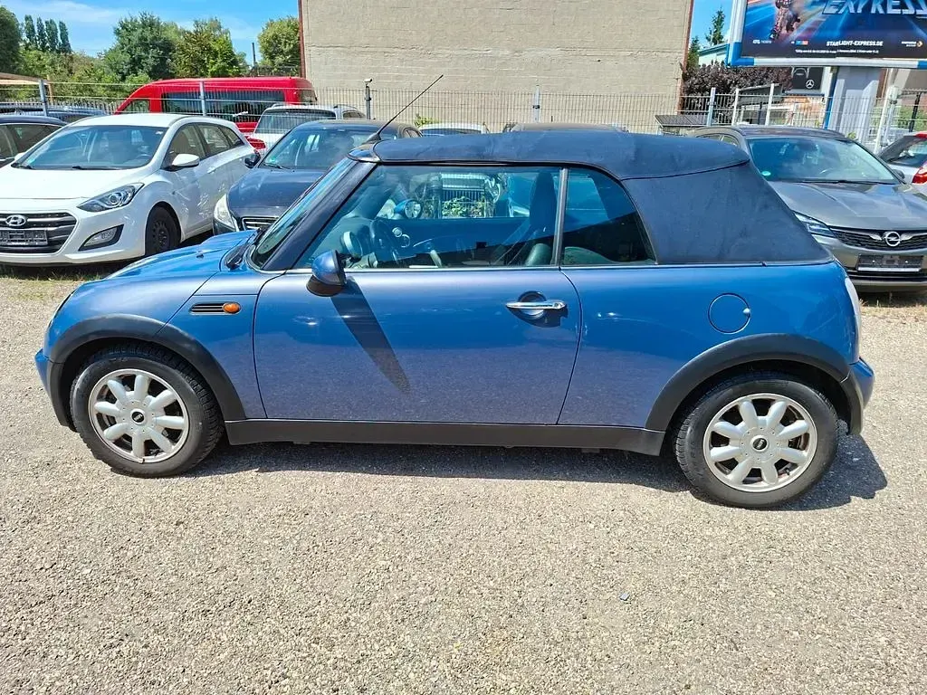 Gebraucht Mini Cooper Cabriolet 116 PS (85 kW) 2004 Blau Cabrio