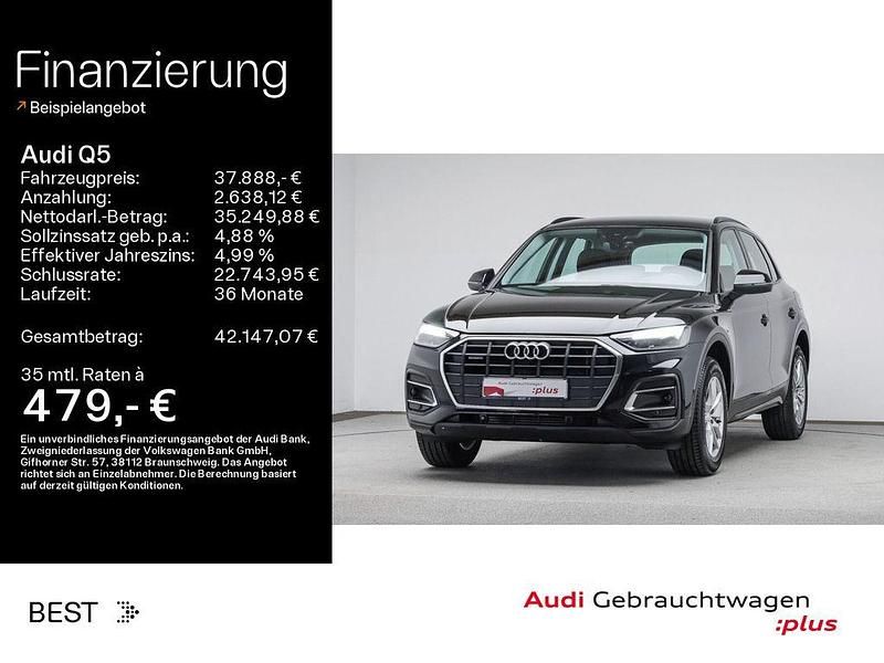 Brillantschwarz Gebraucht 2023 Audi Q5 SUV | 37.888 € (Superpreis) - Bild 1/4