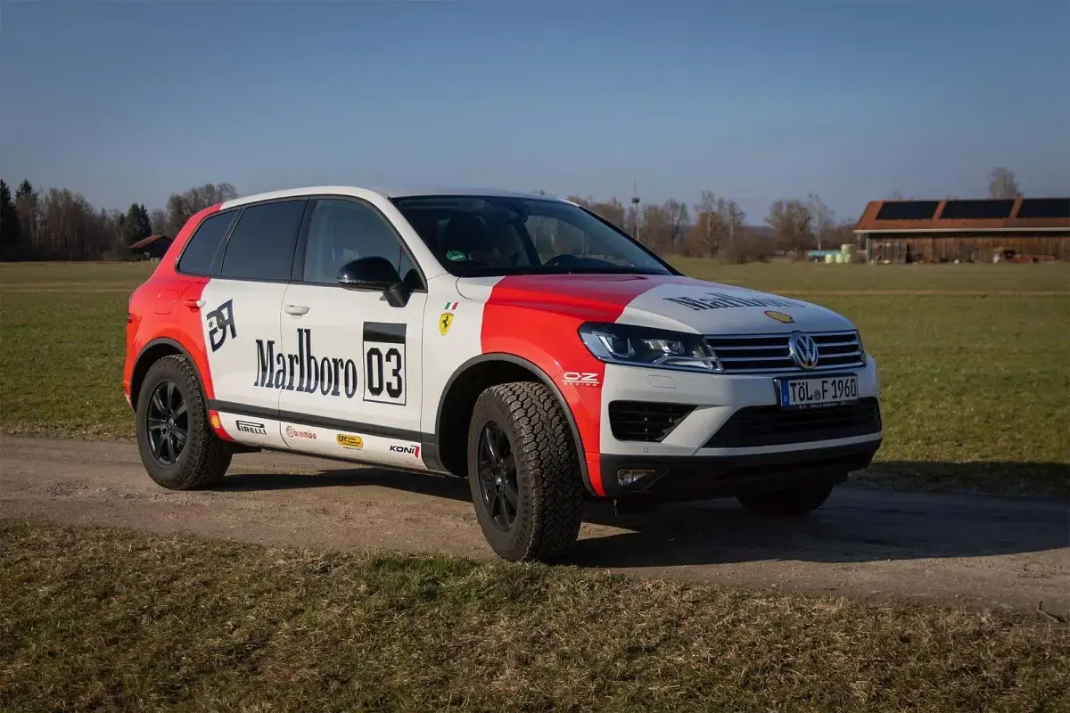 Gebraucht VW Touareg 204 PS (150 kW) 2017 Weiß SUV