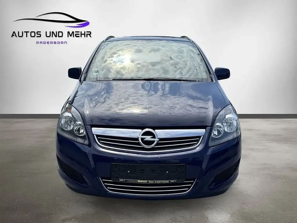 Gebraucht Opel Zafira Family 120 PS (88 kW) 2014 Blau Van / Kleinbus