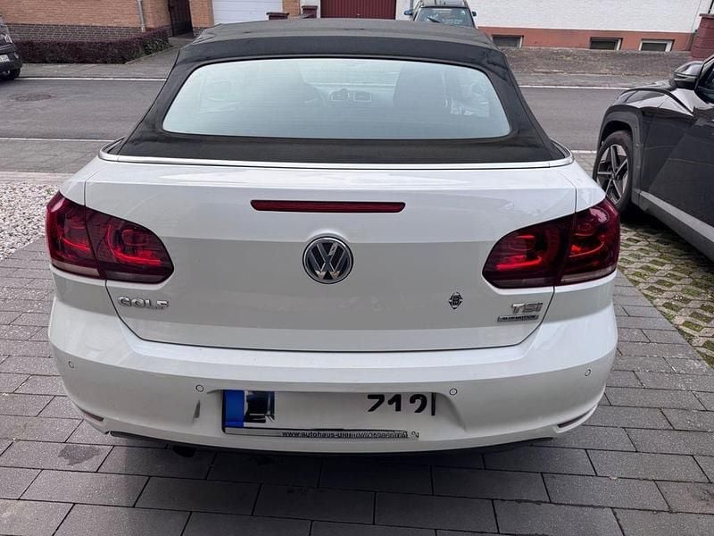 Gebraucht VW Golf Cabriolet 105 PS (77 kW) 2012 Weiß Cabrio
