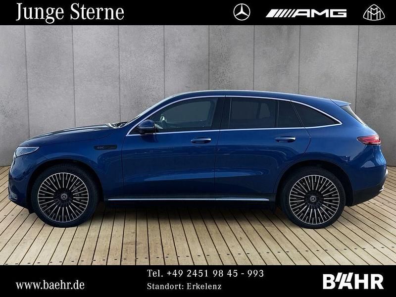 Gebraucht Mercedes EQC400 AMG 300 kW (408 PS) 2022 Lack spektralblau (metallic) SUV