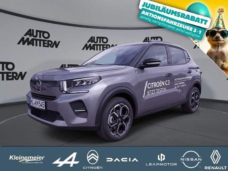 Grau Gebraucht 2025 Citroën C3 Kleinwagen | 21.379 € (Teuer) - Bild 1/4