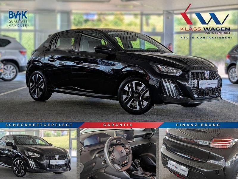Schwarz Gebraucht 2024 Peugeot 208 Allure Kleinwagen | 15.399 € (Fairer Preis) - Bild 1/4