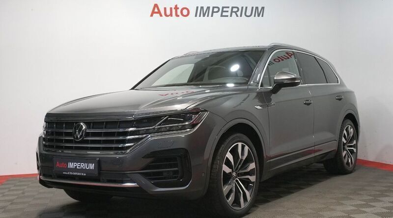 Siliziumgrau metallic Gebraucht 2022 VW Touareg R-line SUV | 51.990 € (Etwas zu teuer) - Bild 1/4