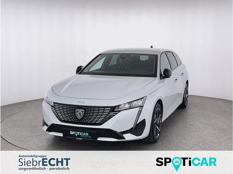 Weiß (metallic) Gebraucht 2023 Peugeot 308 Allure Kombi | 22.970 € (Guter Preis) - Bild 1/4