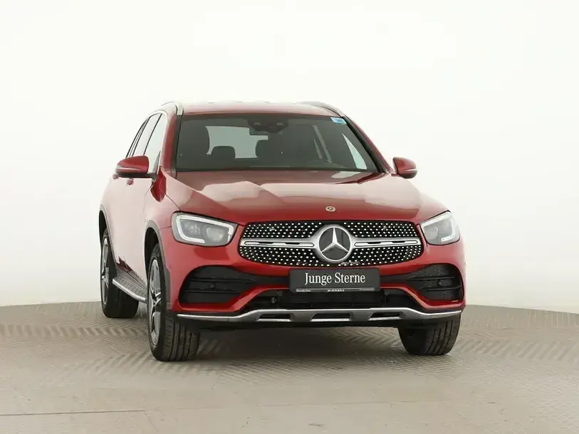 Gebraucht Mercedes GLC300de AMG 306 PS (225 kW) 2020 Rot SUV