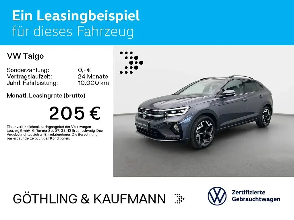 Gebraucht VW Taigo R-line 150 PS (110 kW) 2025 Rauchgrau metallic SUV
