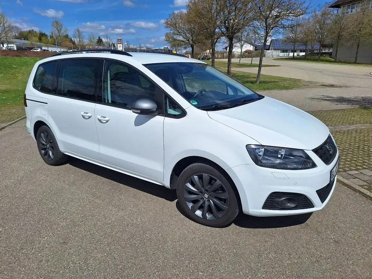 Gebraucht Seat Alhambra CONNECT 150 PS (110 kW) 2017 Weiß Van / Kleinbus