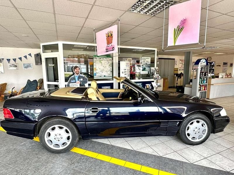 Blaumet Gebraucht 1990 Mercedes SL500 Cabrio | 22.995 € - Bild 1/4