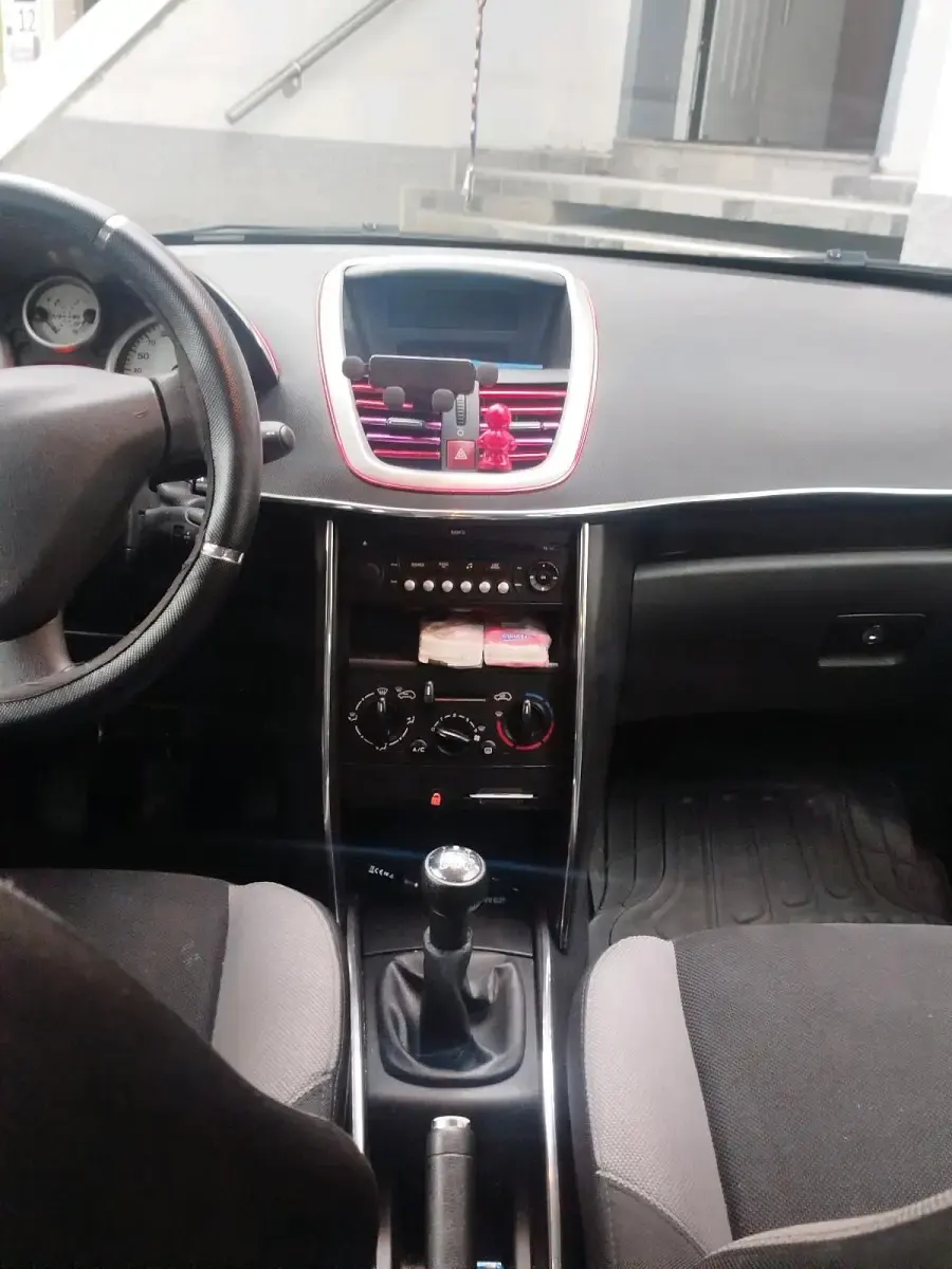 Gebraucht Peugeot 207 2007 Schwarz Kombi