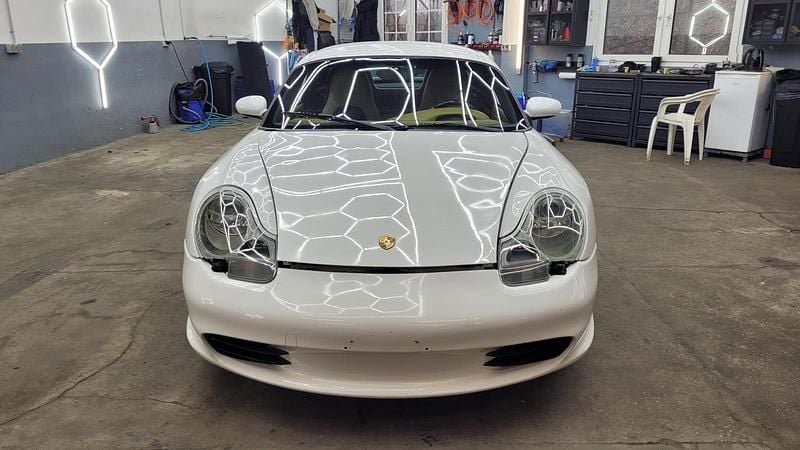 Weiß Gebraucht 2004 Porsche Boxster Cabrio | 8.950 € (Superpreis) - Bild 1/4