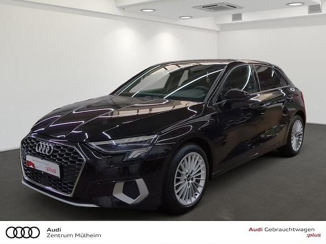 Mythosschwarz metallic Gebraucht 2023 Audi A3 Advanced | 20.350 € (Guter Preis) - Bild 1/3