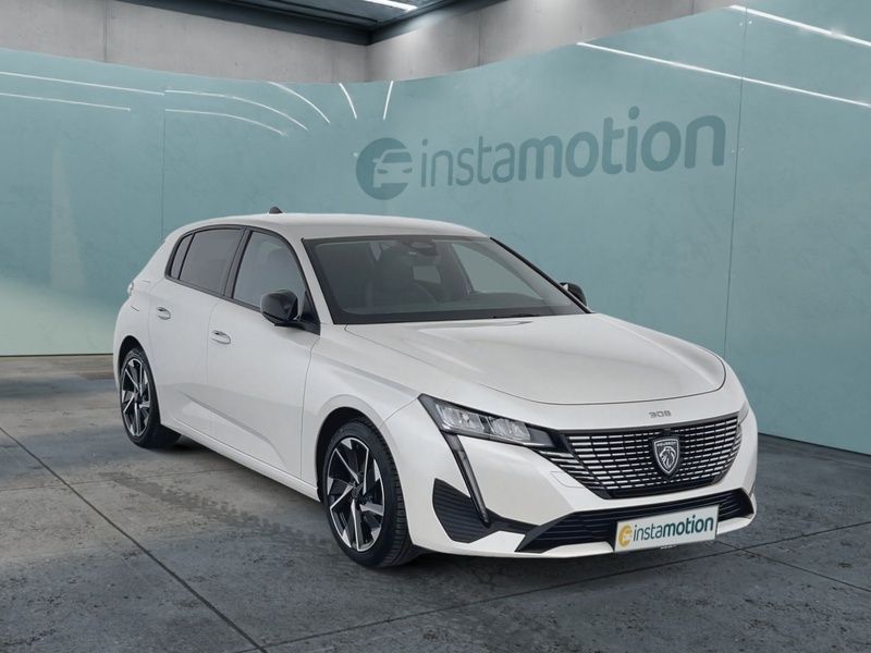 Weiß Gebraucht 2022 Peugeot 308 Allure Limousine | 23.270 € (Fairer Preis) - Bild 1/4