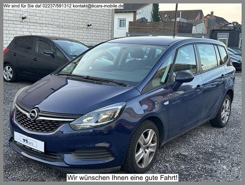 Gebraucht Opel Zafira 150 PS (110 kW) 2017 Blau Van / Kleinbus