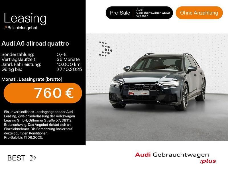 Manhattangrau metallic Gebraucht 2024 Audi A6 Allroad Performance Kombi | 78.999 € - Bild 1/4